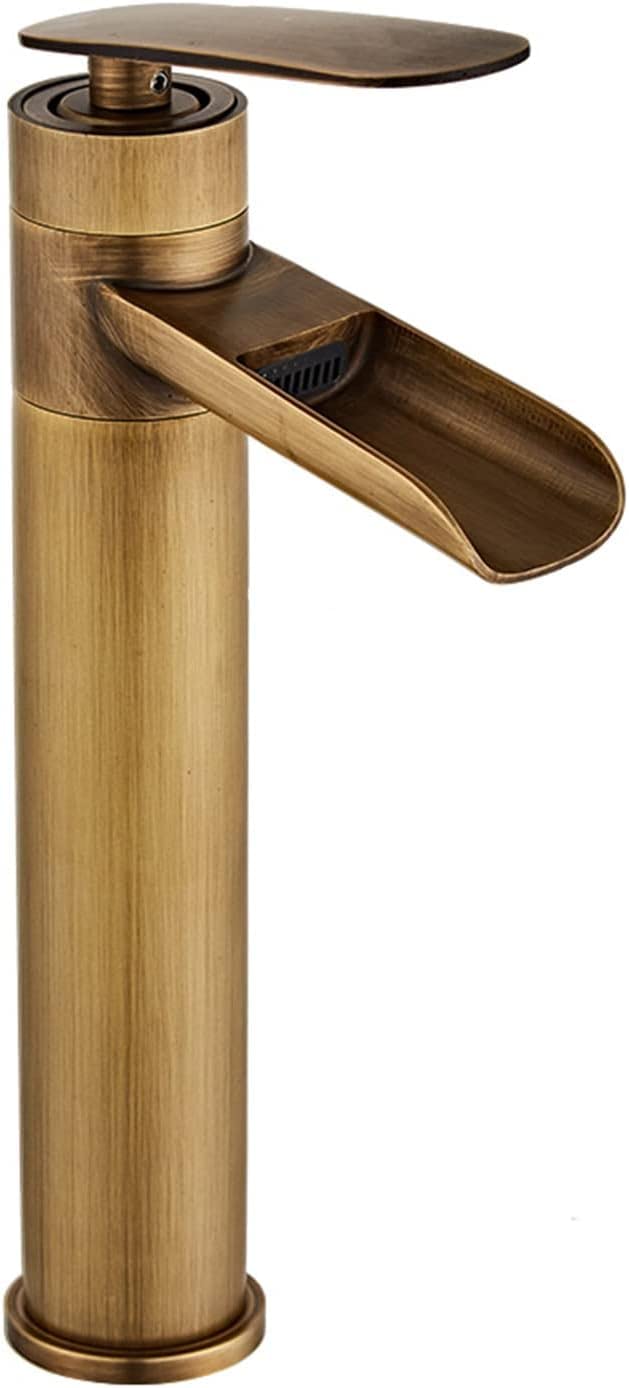 Mitigeur lavabo noir cascade pour transformer votre espace bien-être