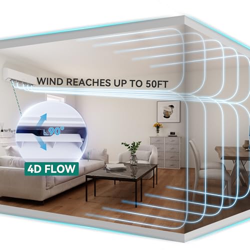 Image of YITAHOME 23 SEER2 24K BTU 3 Zone Mini Split AC /Heating System, 9000 9000 9000 BTU Tri Zone Mini Split Air Conditioner, 208-230V Pre-charged Inverter AC, Compatible with Wi-Fi&Alexa