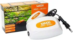 Compressor de Ar Maxxi Pro-3000 3,5W Para Aquário até 75L 220V Maxxi Power Para Peixes