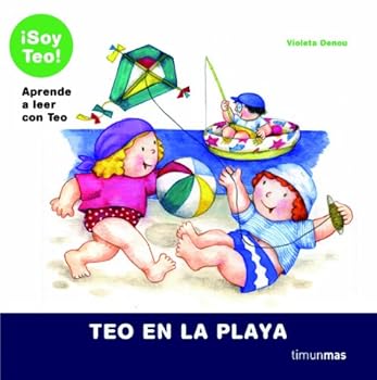 Hardcover Teo en la playa [Spanish] Book