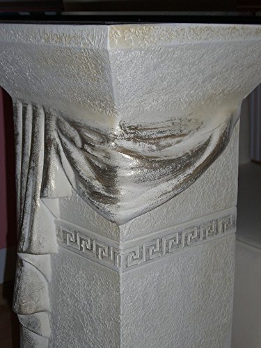 AWD Schreibtisch Computertisch Bürotisch Nageltisch Manikürtisch Glasplatte 140cmx80cm – Bild 6