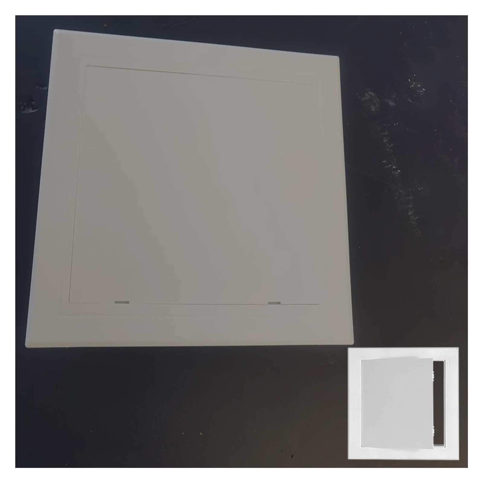 Panel de acceso a pared de plástico ABS oculto 13x13 cm para techos