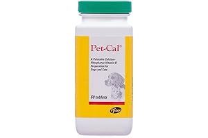 Pet Tabs Calcium Formula Supplement, 60 Count