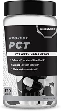 Anabolic Warfare Project PCT Supports Hormone Health, Promotes Post-Workout Recovery & Provides Liver Support - Made with Botanicals - 120 Capsules 40 Servings