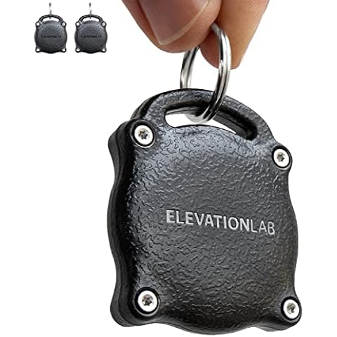 Elevation Lab TagVault™ AirTag Keychain (2 Pack) - The Original Waterproof AirTag Case | Indestructible, Ultra-Compact Cover