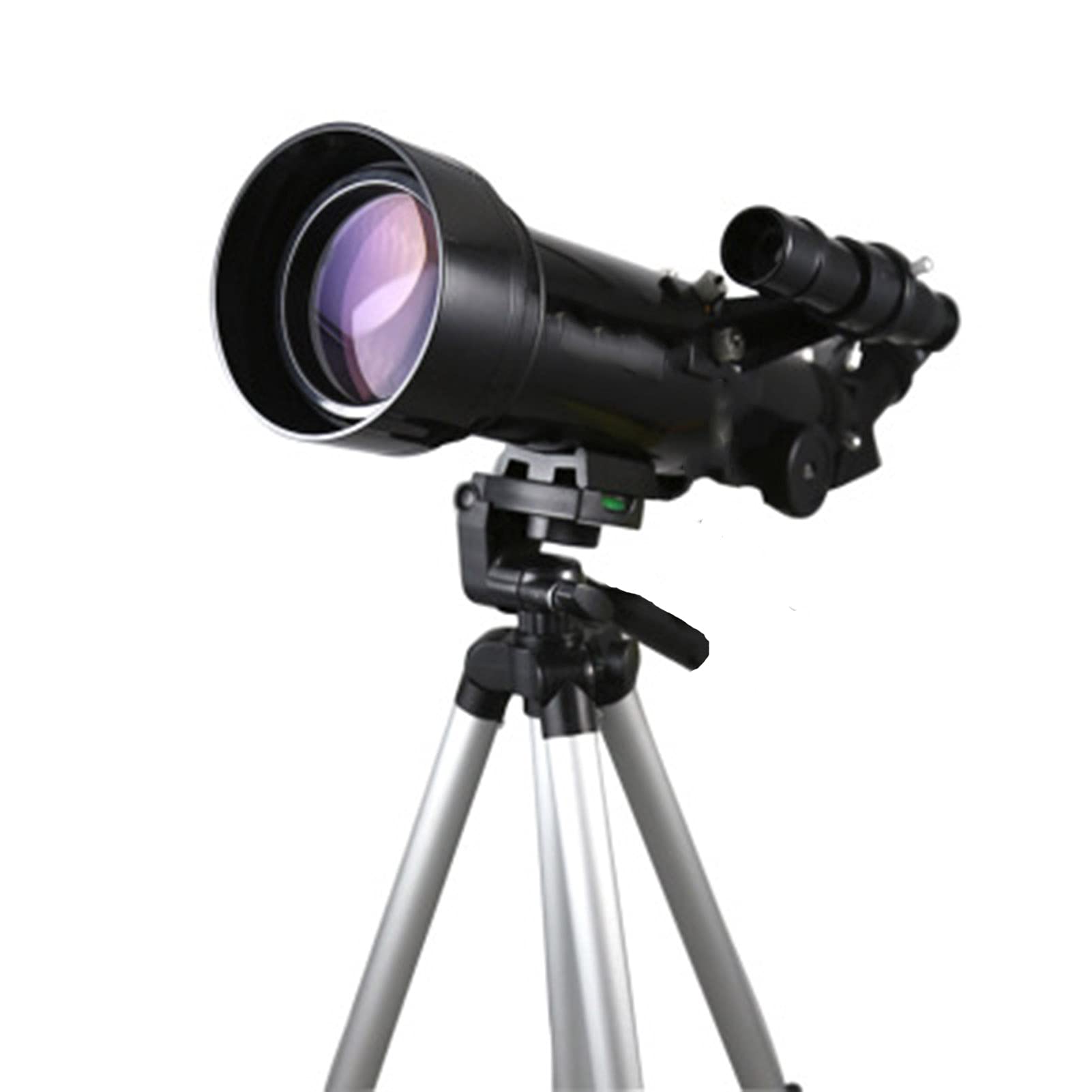 Teleskopy dla dzieci początkujących, teleskop refrakcyjny astronomiczny 70 mm ze statywem regulowanym, przenośny telesko