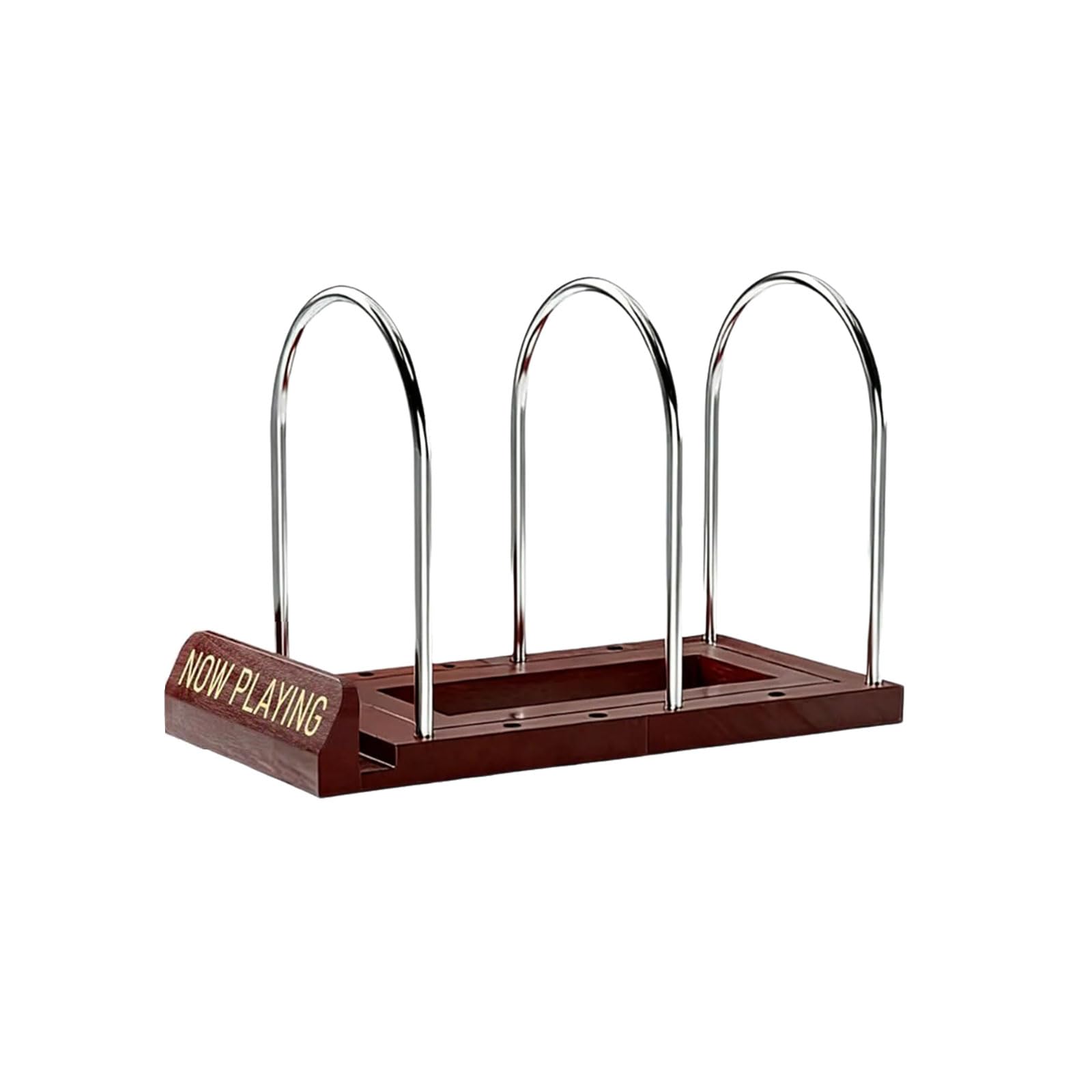 Kaeltsyn Compact Music Shelf Stores 50 Records Neatly in Small Spaces with Timeless Appeal Book and Record Shelf