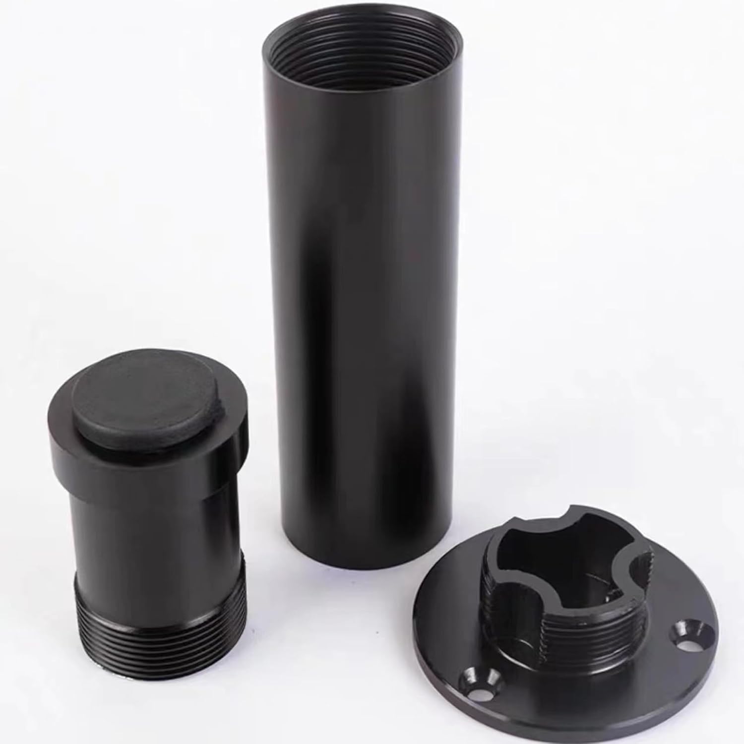 Nogi do mebli, 4 szt. Regulowane nóżki do szafek, okrągłe podporowe ze stopu aluminium, regulowane samodzielnego montażu mebli(200mm(7.8in))