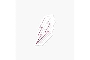 Lightning Bolt Wall Decals - Baby Room Girl Decoration, Pink Lightning Bolts Removable Wall Stickers