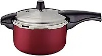 Panela de Pressão Tramontina Vancouver Effrect em Alumínio com Revestimento Interno e Externo em Antiaderente Starflon Max Vermelho 24 cm 6 L