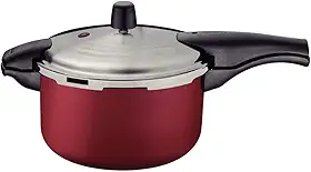 Panela de Pressão Tramontina Vancouver Effrect em Alumínio com Revestimento Interno e Externo em Antiaderente Starflon Max Vermelho 24 cm 6 L