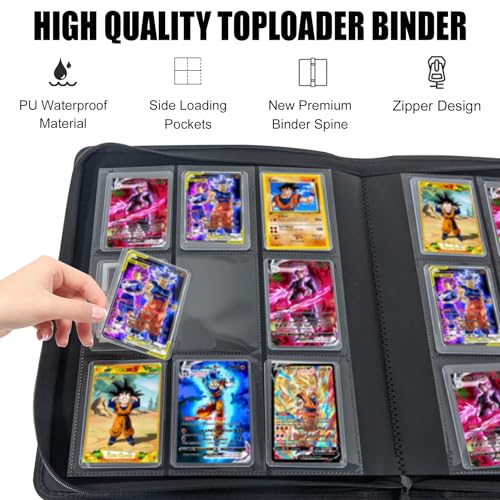 Classeur de cartes Toploader luxe 288 compartiments imperméable - 5