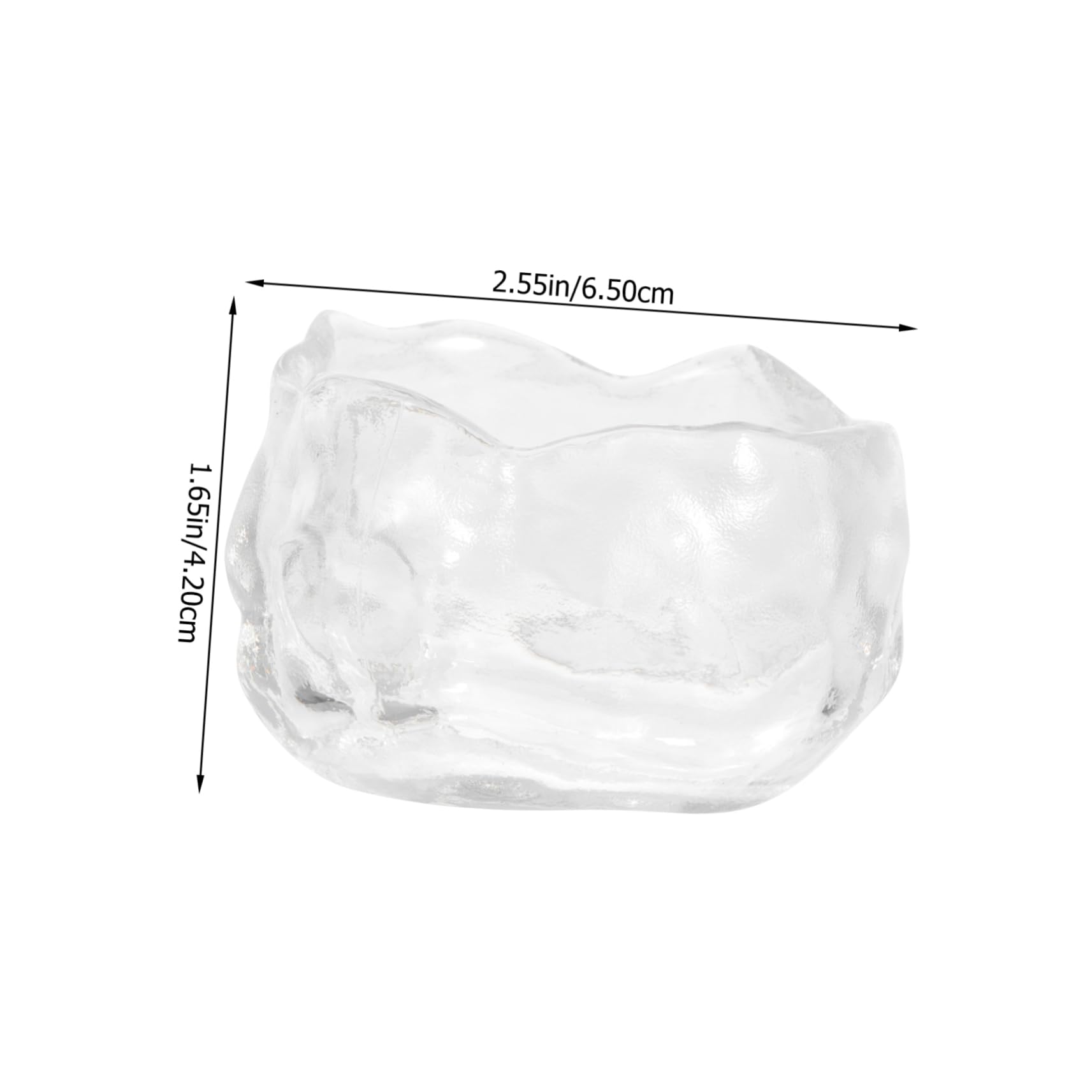 MOLUCKFU Water Drinking Cup Kung Fu Design Japanese-style Glass Cup for Present