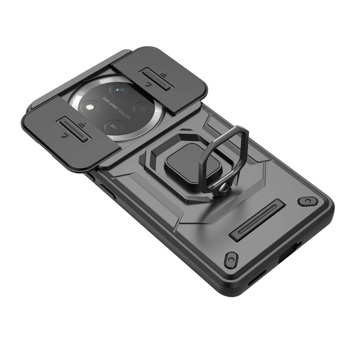 Housse Coque 360° En Liège Pour Honor Magic7 Pro - Flip Cover K-S-Trade - Marron