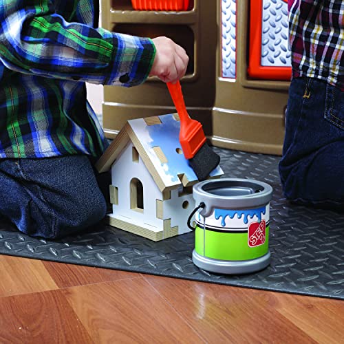 Step2 Big Builders Pro Kids Workbench – Includes 45 Toy Workbench Accessories, Interactive Features For Realistic Pretend Play – Indoor/Outdoor Kids Tool Bench – Dimensions 34" H X 38.5" W X 27.5" D #TOP4