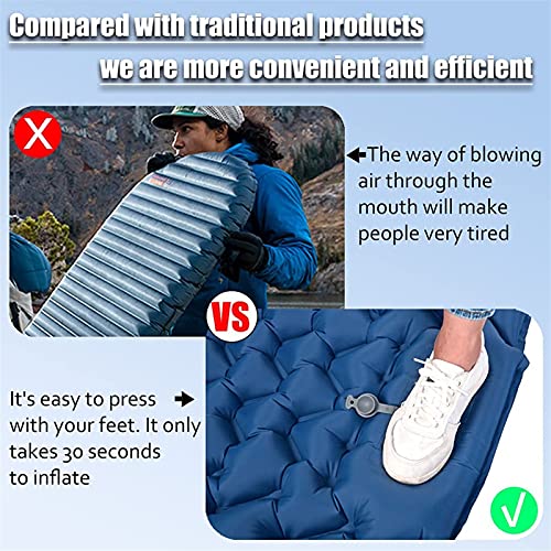 Camping Sleeping Mat Self Inflatable Mattress in
