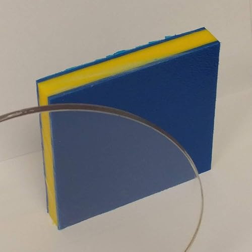 Miniatura 4 de SIBE-R PLASTIC SUPPLY Disco redondo circular transparente PETG de tamaño personalizado, todos los grosores y diámetros disponibles, pantallas POP y