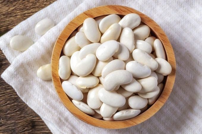 SatvaDaily White Double Beans 400g Lima Beans | Double Butter Beans | Greek Giant Beans | Greek Gigante Bean - 100% Pure & Natural White Beans - Image 2 thumbnail