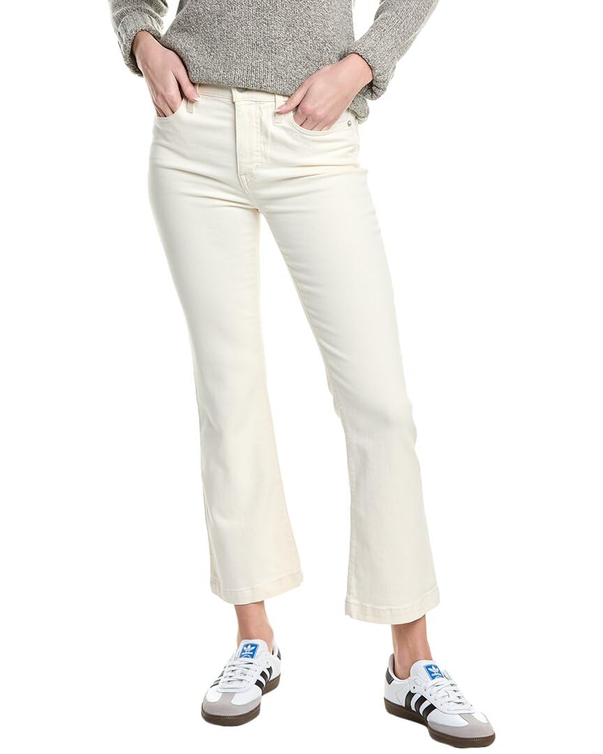Madewell Womens Kick Out Crop Pant 24 White