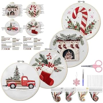 embroidery projects for christmas