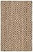 SAFAVIEH Natural Fiber Collection Accent Rug - 2' x 3', Natural & Brown, Handmade Boho Farmhouse Fringe Jute, Ideal for High Traffic Areas in Entryway, Living Room, Bedroom (NF183A)