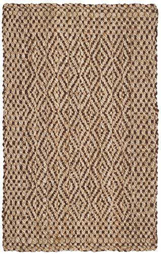 Tapete decorativo SAFAVIEH de fibras naturales 2'3" x 4' miniatura 2