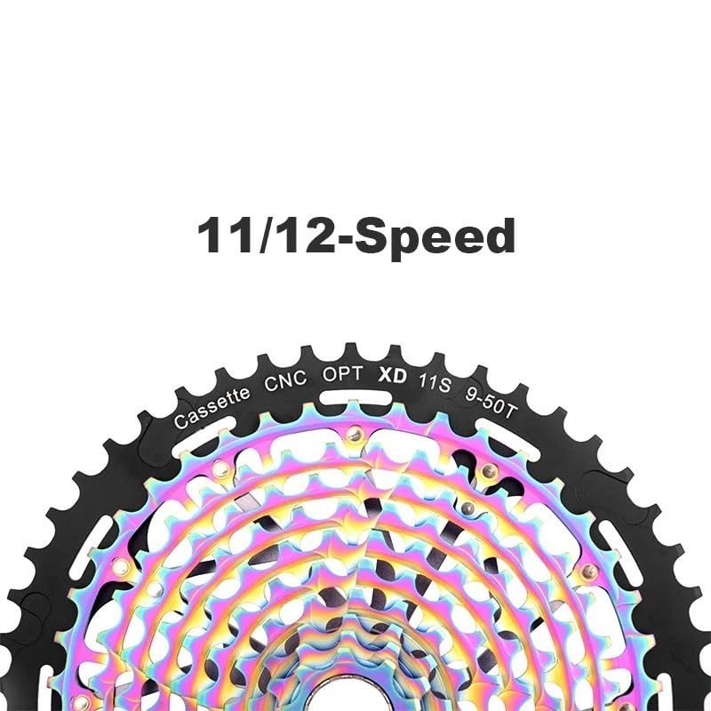 Ruota Libera Cassetta a 12 velocità 9-50T Volano in Acciaio con Cavo 11S Pignone for Mountain Bike 11V Parti for Bicicletta