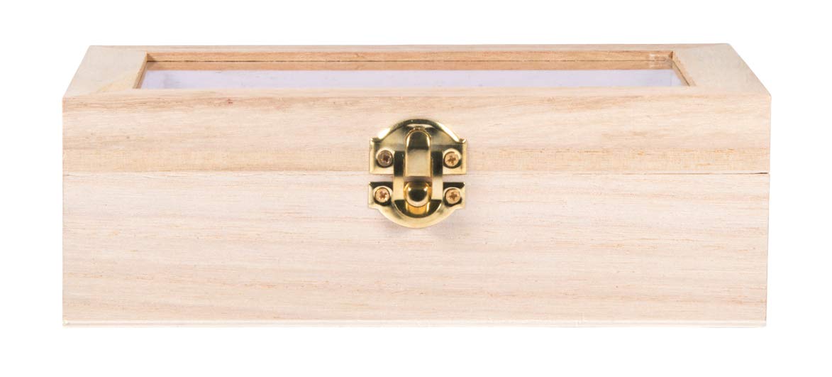 Boîte à Couture En Bois Rayher - 34.5x20x21.5cm, Naturelle - Rangement Couture Ou Souvenirs