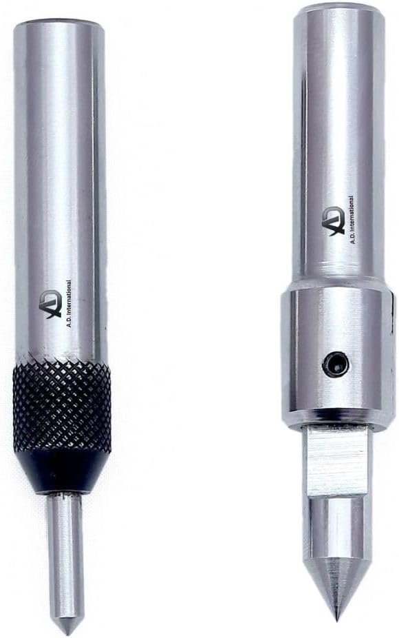 Set of 2 Spring Center Tap Guide Tool to Align Tap for threading Lathe Mill Jig Bore
