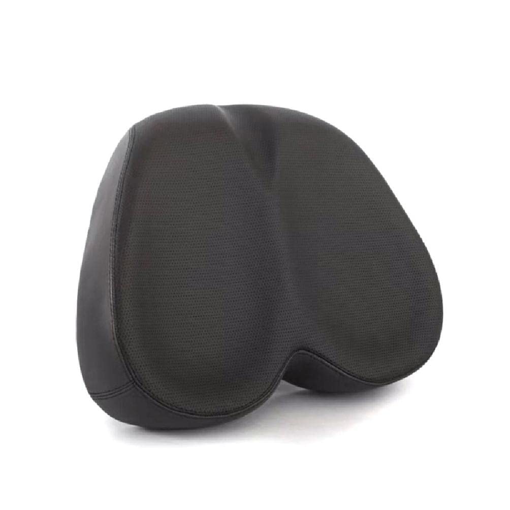 Dioche Vélo Noseless Bike Black PU Leatherycle Selle Widen Dioche Vélo Noseless Bike Black PU Leatherycle Selle Widen