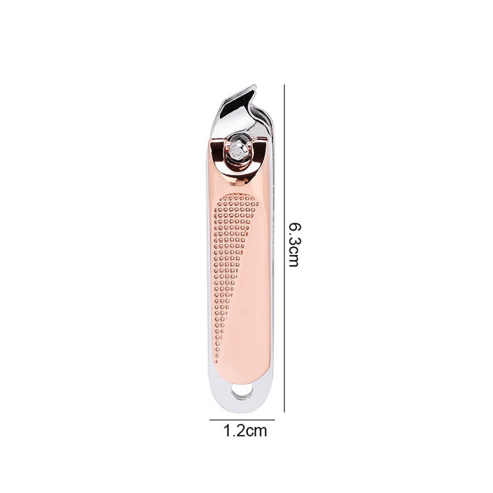XIANGFAZJD Cortauñas Clippers de uñas, Piel de Acero Inoxidable MANICURA DE FINGURE DE FINGURE DE FINGURE, HIGIEN DE Viaje PORTÁTIDO TIEMPOIL TIPSAIL TIPSSTS Herramientas DE PEDICURA
