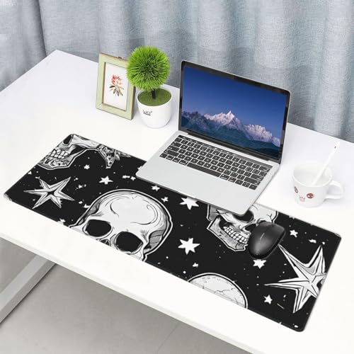 Tapis de souris de jeu 80x30 cm imperméable fournitures de bureau design punk - 6