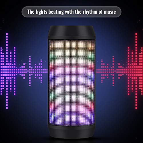 ELEHOT Bluetooth Speaker Portable Wireless, Stereo Loud Volume, TWS Dual Pairing Speaker with Subwoofer Outdoor 1 PC - Thumbnail 4