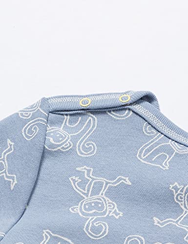 Sanetta Body Blau Set di Biancheria per Bambino e