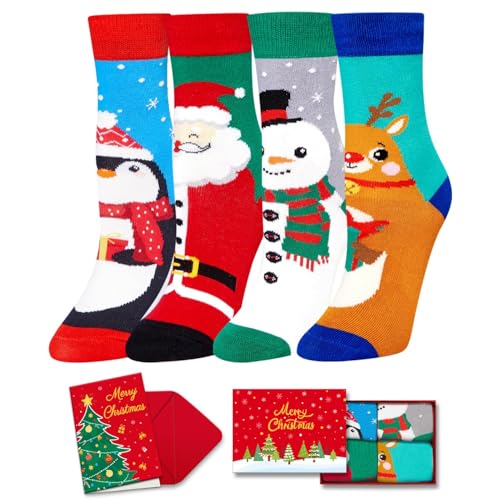HAPPYPOP Christmas Kids Gift Socks - Secret Santa Gifts...