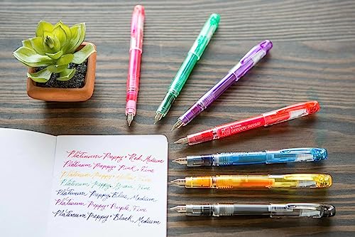 Image of Platinum, Fountain Pen Preppy - Red [M]
