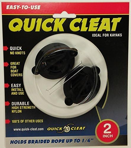 No-Knot Kayak Cleat (2ea), for 1/4" Rope