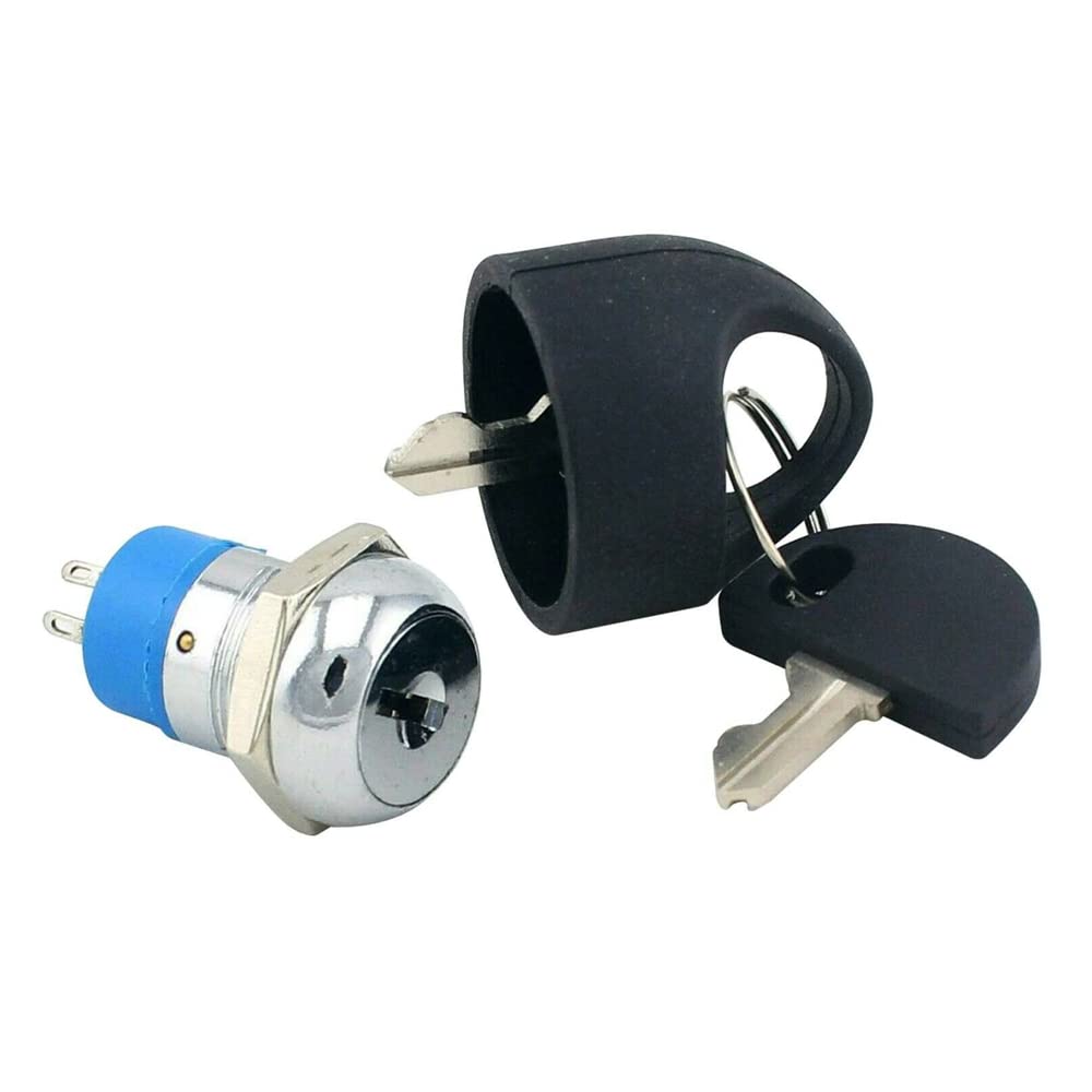 for IGNITION Key Switch, for IGNITION Switch Lock Keys Set, Mobility Scooter Spare Start On/off for IGNITION Switch 2 Key for Pride Mobility Scooters