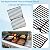BBQration Replacement Parts for Nexgrill 720-0896B 720-0896E 720-0896C 720-0896X Deluxe 6-Burner Gas Grills, Cooking Grate, Heat Shield Tent and Burner for Nexgrill Replacement Parts 6 Burner