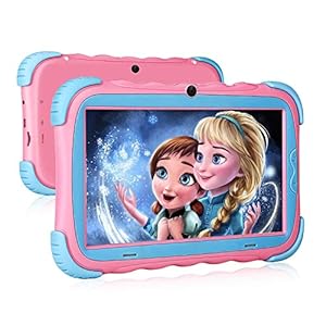Wainyok Kinder Tablet, 7 Zoll IPS Display Kids Tablet, 2GB RAM+ 16GB ROM, Quad Core, Kindersicherung, WiFi Kamera…