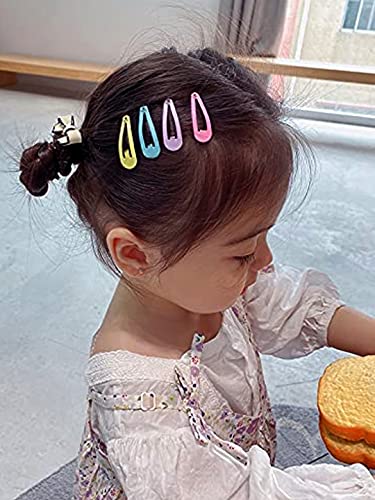 24 Pcs Snap Hair Clips Set for Kids & Teens
