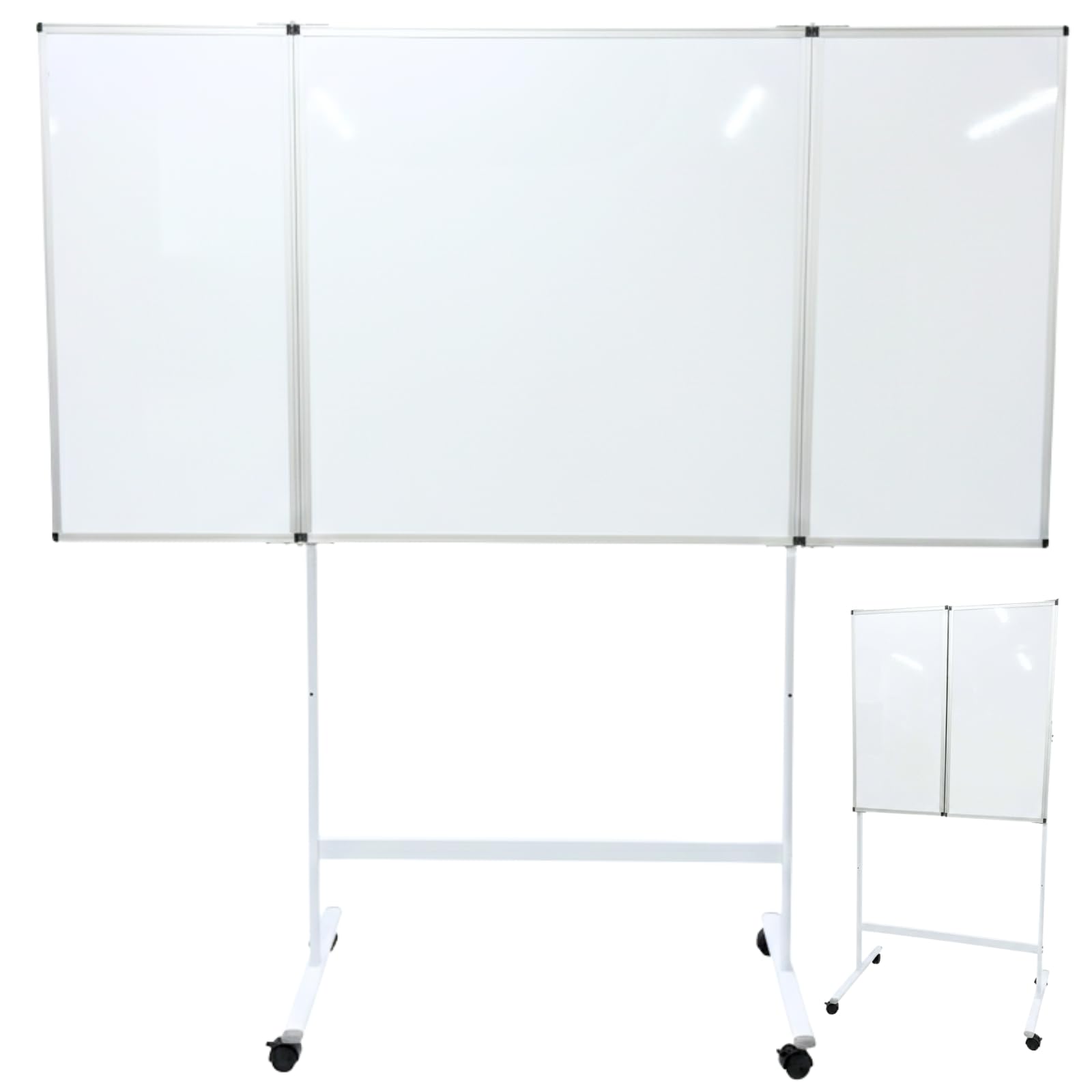 Amazon.co.jp: 折りたたみ式 ホワイトボード 1800mm×900mm キャスター