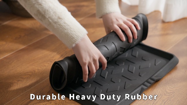 Amazon.com: tchdio Durable Rubber Boot Tray and Shoe Mat for
