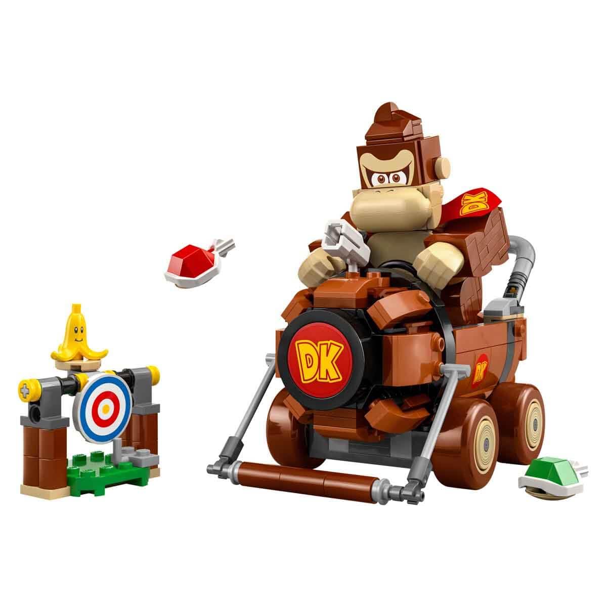 はっぴー LEGO Super Mario: Mario Kart – Donkey Kong ve DK Jumbo 72033-8 Yaş