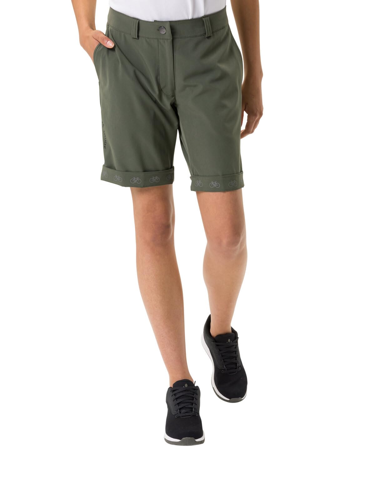 VAUDE Short de Cyclisme pour Femme