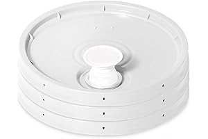 5-Gallon Lid with Spout, 3 Pack