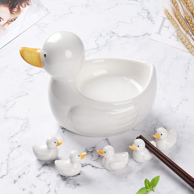Amazon｜食器骨皿醤油料理面白いアヒルの形ソース皿の調味料の
