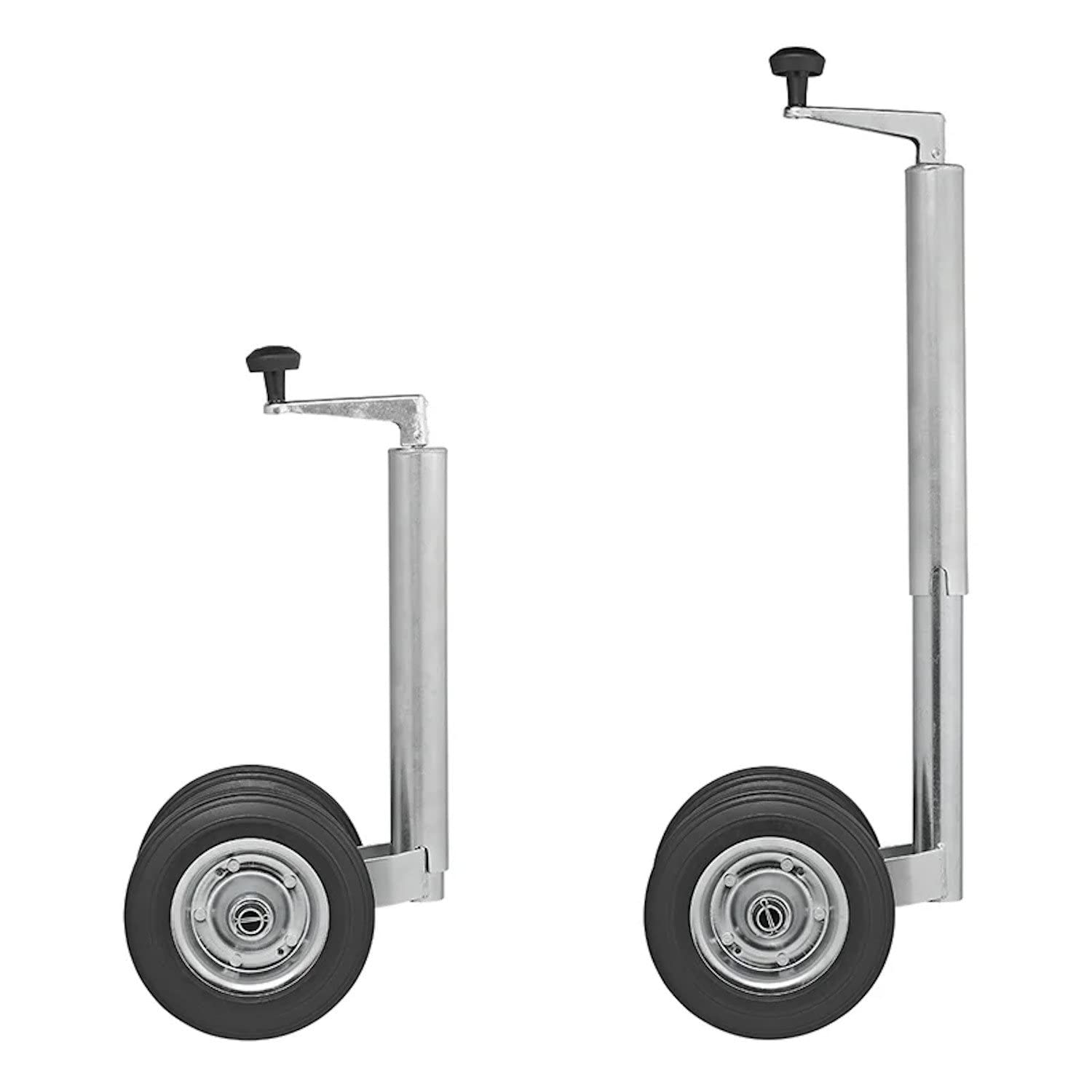 ProPlus Podwójne koło podporowe przyczepa koło gumowe podwójne koło podporowe 550 x 770 mm koło dyszlowe