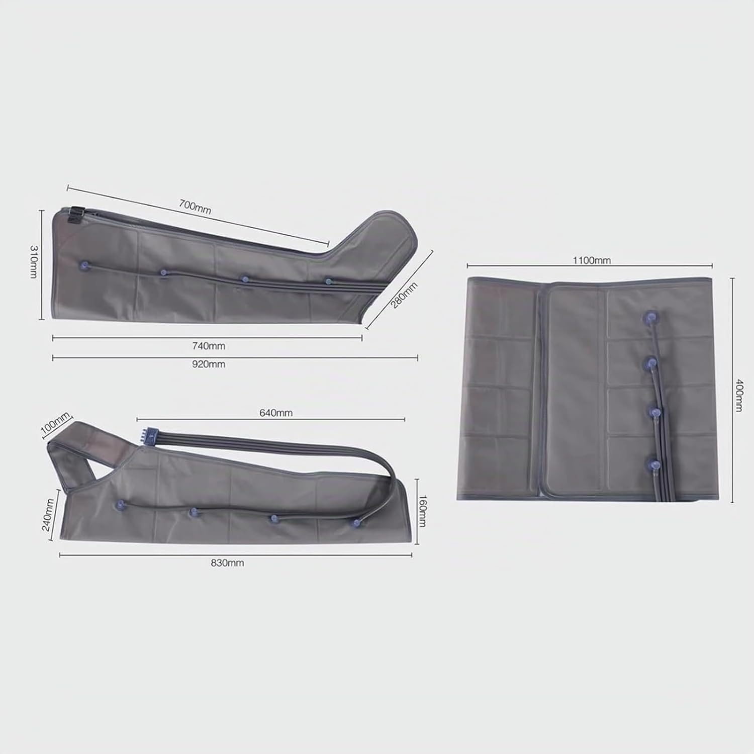 Masajeador De Piernas Compresión De Aire Presoterapia para Casa Pantalones Presoterapia Presoterapia para Casa Abdomen Y Piernas Presoterapia Abdomen Drenaje Linfatico Piernas
