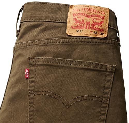 Miniatura 6 de Levi's 514 Straight Fit Jeans, Olive Night, 36W / 36L Hombre